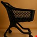 چرخ خرید فروشگاهی پلی کربنات 130لیتری