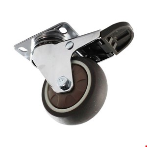 چرخ 2.5 لوکس قهوه ای ترمزدار