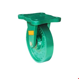 چرخ 10سانتی ثابت چدن روتراش سنگین